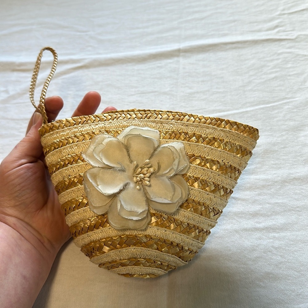 Little Wheat Weaved Mini Hand Bag